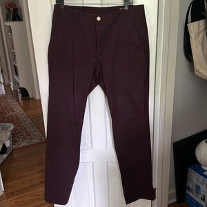 Bonobos Men’s Chinos - 32x32 Maroon